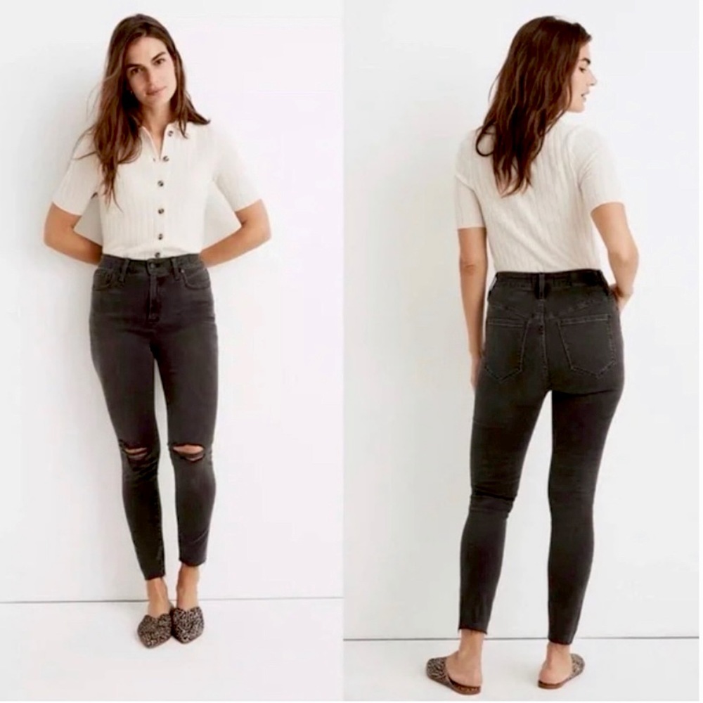 Madewell Curvy High Rise Faded Black Sea | Women’s Size 27